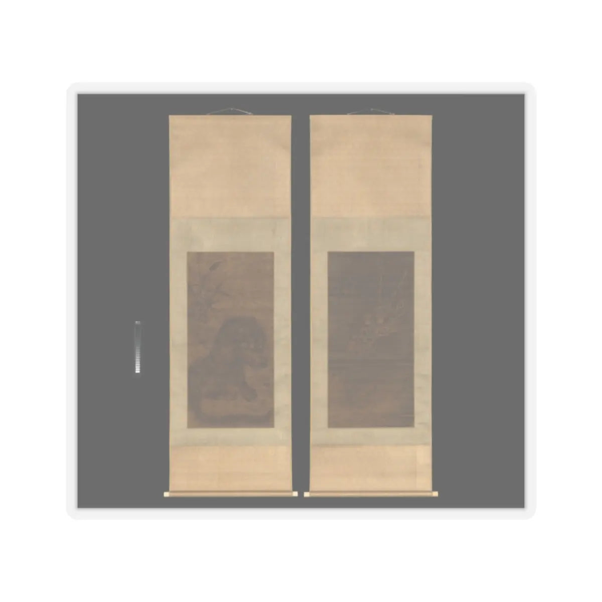 Unidentified - Tiger - 14th century v3 - STICKER Vinyl Kiss-Cut Decal