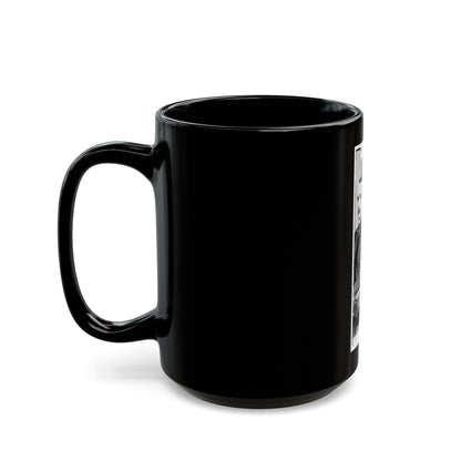 Unidentified (U.S. Civil War) Black Coffee Mug-The Sticker Space