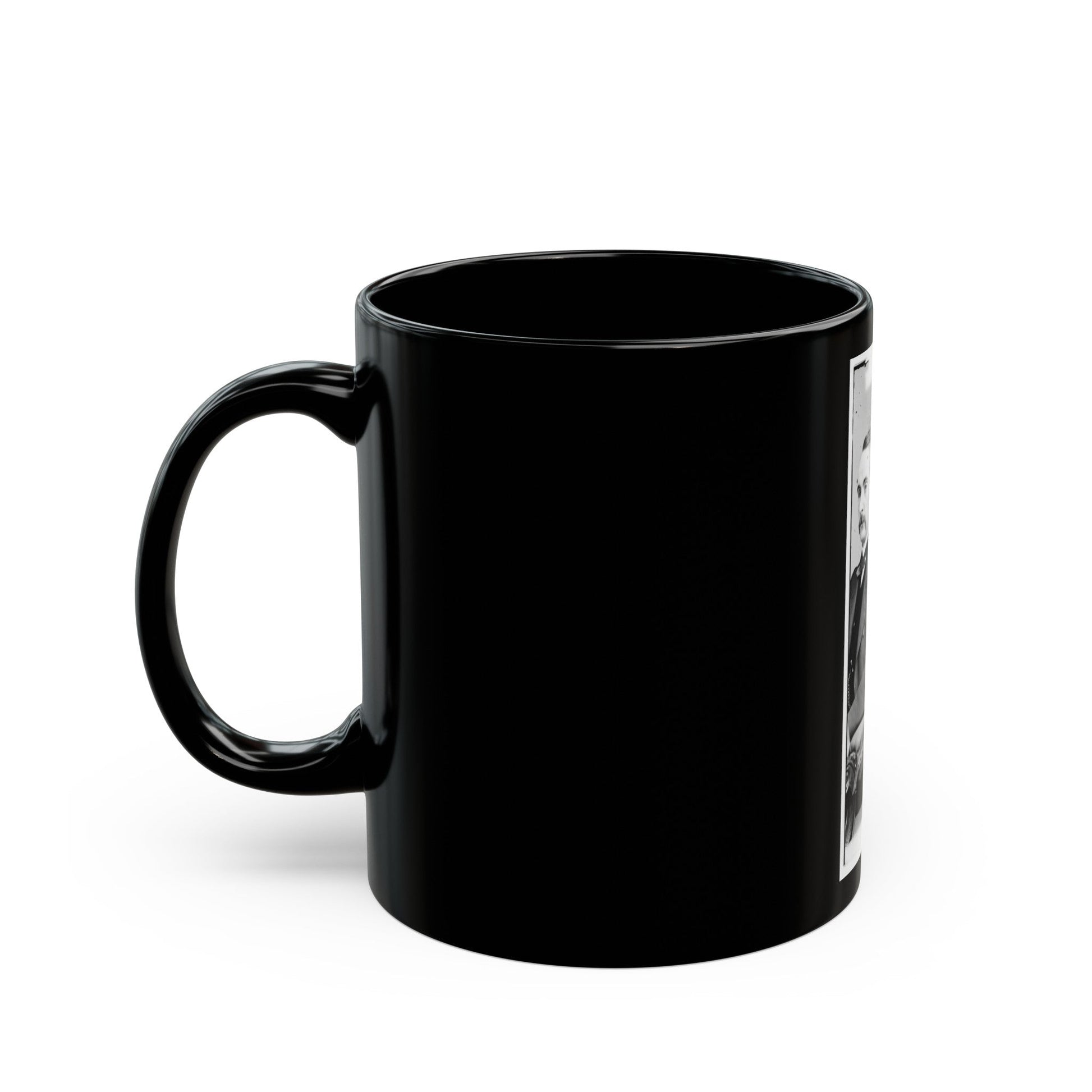 Unidentified (U.S. Civil War) Black Coffee Mug-The Sticker Space