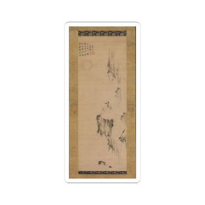 Unidentified - White-Robed Guanyin - late 14th century v1 - STICKER Vinyl Kiss-Cut Decal