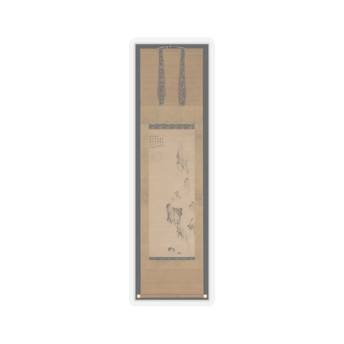 Unidentified - White-Robed Guanyin - late 14th century v2 - STICKER Vinyl Kiss-Cut Decal