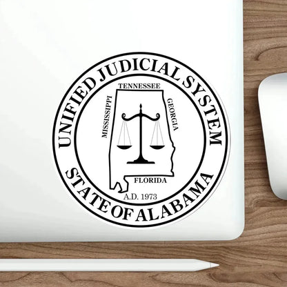 Unified Judicial System of Alabama STICKER Vinyl Die-Cut Decal - The Sticker Space