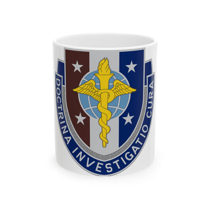 Uniformed Services University of the Health Sciences 2 (U.S. Army) White Coffee Mug-11oz-The Sticker Space