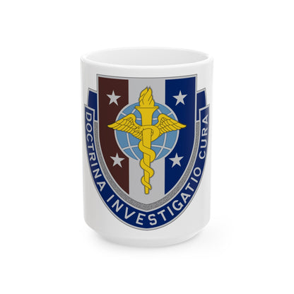 Uniformed Services University of the Health Sciences 2 (U.S. Army) White Coffee Mug-15oz-The Sticker Space