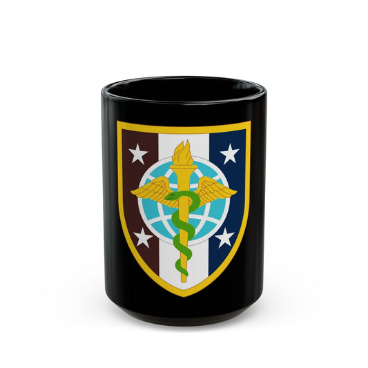 Uniformed Services University of the Health Sciences (U.S. Army) Black Coffee Mug-15oz-The Sticker Space