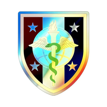 Uniformed Services University of the Health Sciences (U.S. Army) Holographic STICKER Die-Cut Vinyl Decal 4 Inch Holographic - The Sticker Space
