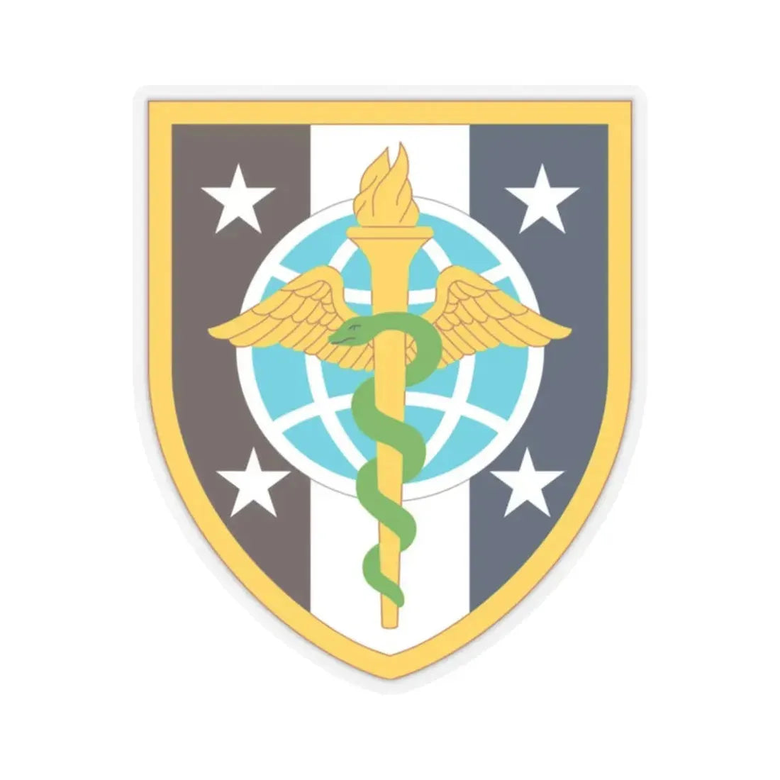 Uniformed Services University of the Health Sciences (U.S. Army) STICKER Vinyl Kiss-Cut Decal 2 Inch Transparent - The Sticker Space