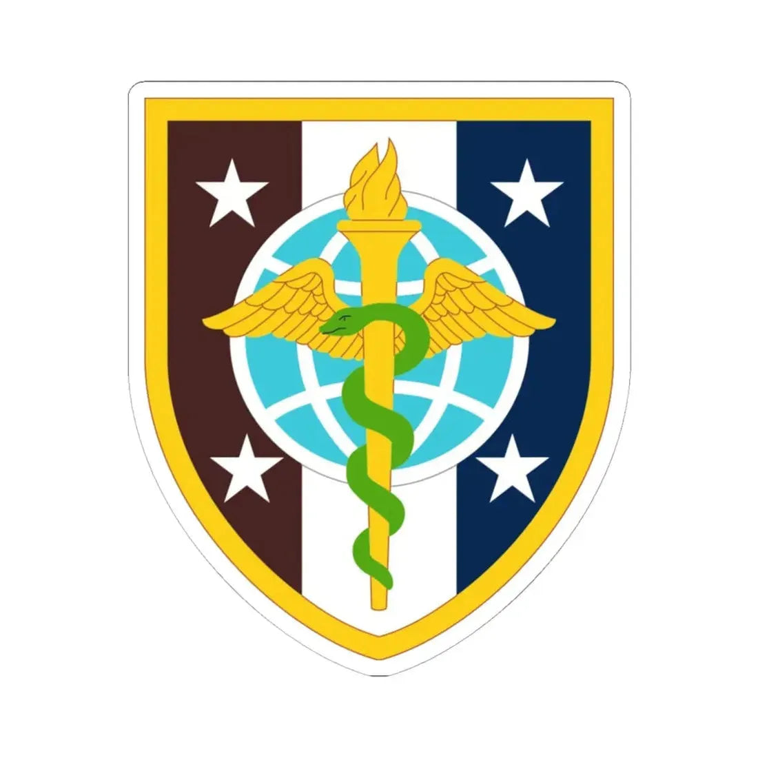 Uniformed Services University of the Health Sciences (U.S. Army) STICKER Vinyl Kiss-Cut Decal 6 Inch White - The Sticker Space