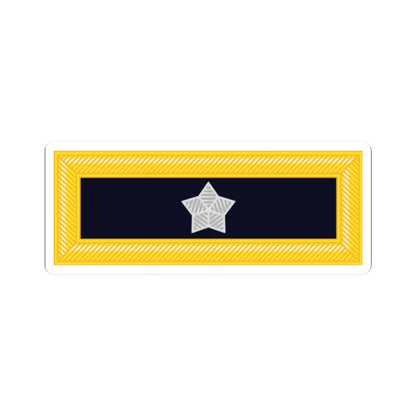 Union Army brigadier general rank insignia (United States) (Military Rank) STICKER Vinyl Kiss-Cut Decal 2 Inch White - The Sticker Space