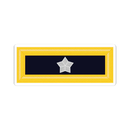 Union Army brigadier general rank insignia (United States) (Military Rank) STICKER Vinyl Kiss-Cut Decal 3 Inch White - The Sticker Space