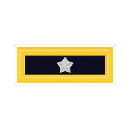 Union Army brigadier general rank insignia (United States) (Military Rank) STICKER Vinyl Kiss-Cut Decal 4 Inch White - The Sticker Space