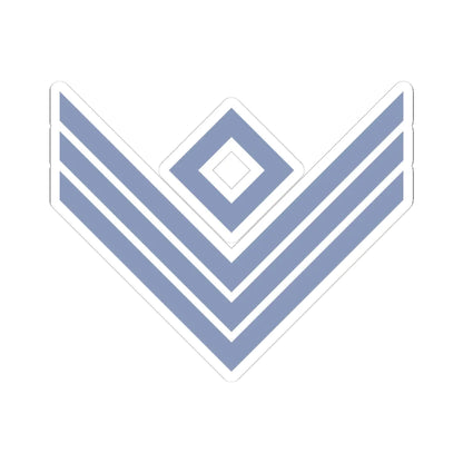 Union Army Infantry First Sergeant (United States) (Military Rank) STICKER Vinyl Kiss-Cut Decal 3 Inch White - The Sticker Space