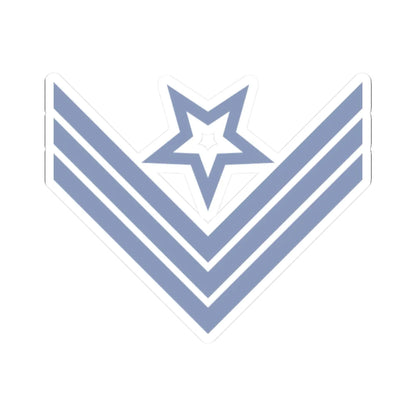 Union Army Infantry Ordnance Sergeant (United States) (Military Rank) STICKER Vinyl Kiss-Cut Decal 2 Inch White - The Sticker Space