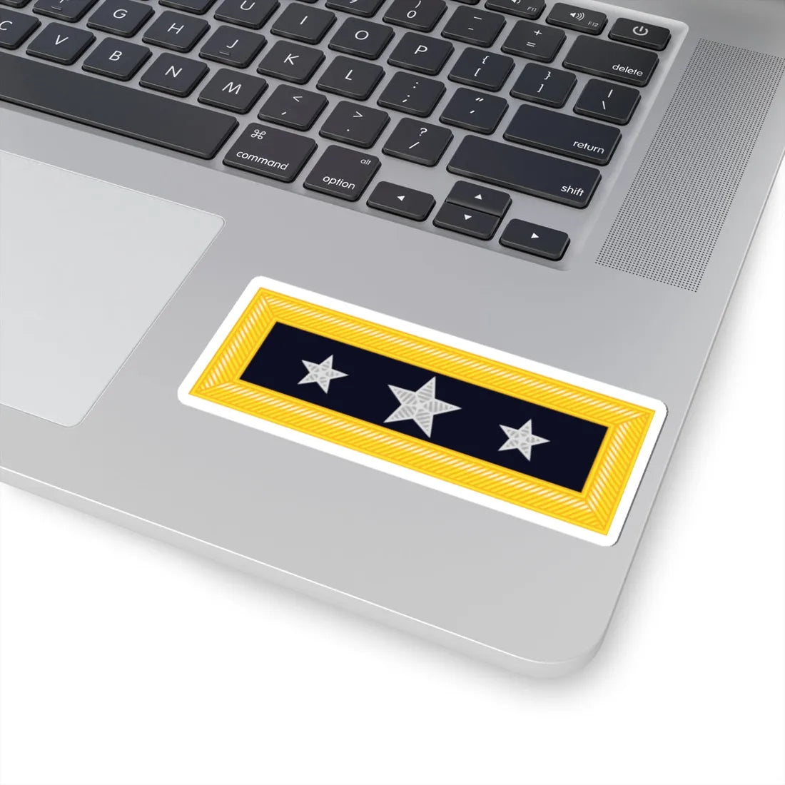 Union Army Lieutenant general rank insignia (United States) (Military Rank) STICKER Vinyl Kiss-Cut Decal - The Sticker Space