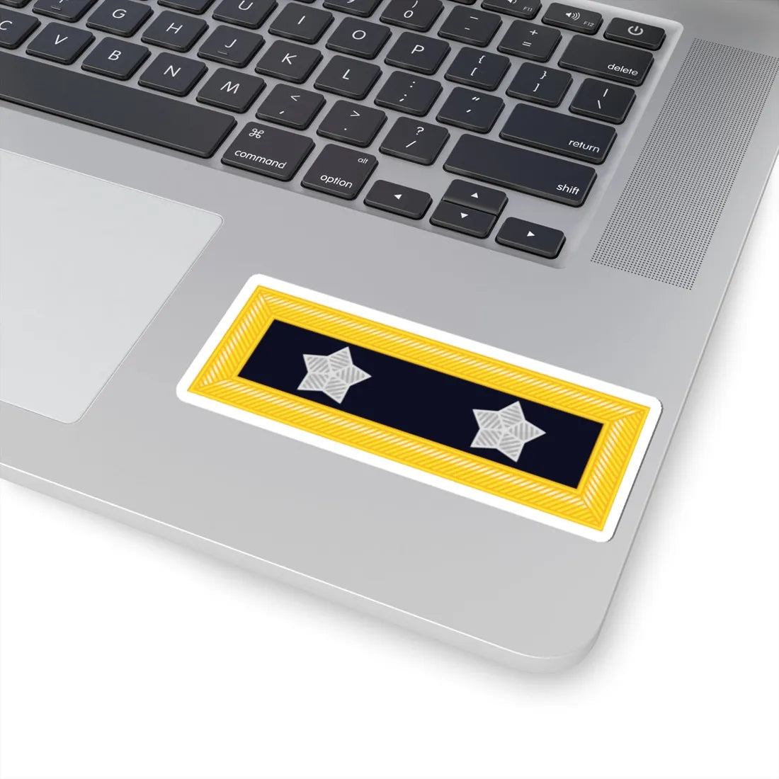 Union Army major general rank insignia (United States) (Military Rank) STICKER Vinyl Kiss-Cut Decal - The Sticker Space