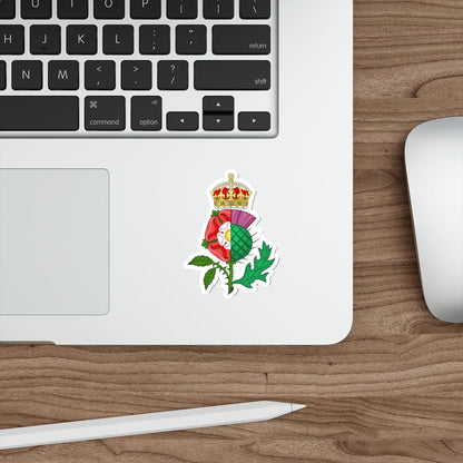 Union of the Crowns Royal Badge STICKER Vinyl Die-Cut Decal-The Sticker Space