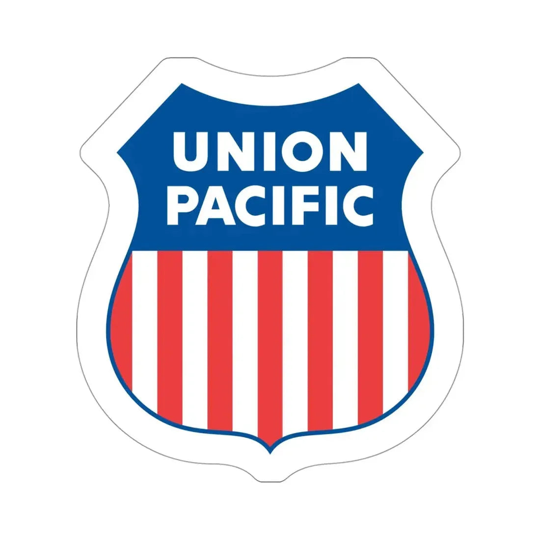 Union Pacific Railroad STICKER Vinyl Die-Cut Decal 4 Inch - The Sticker Space