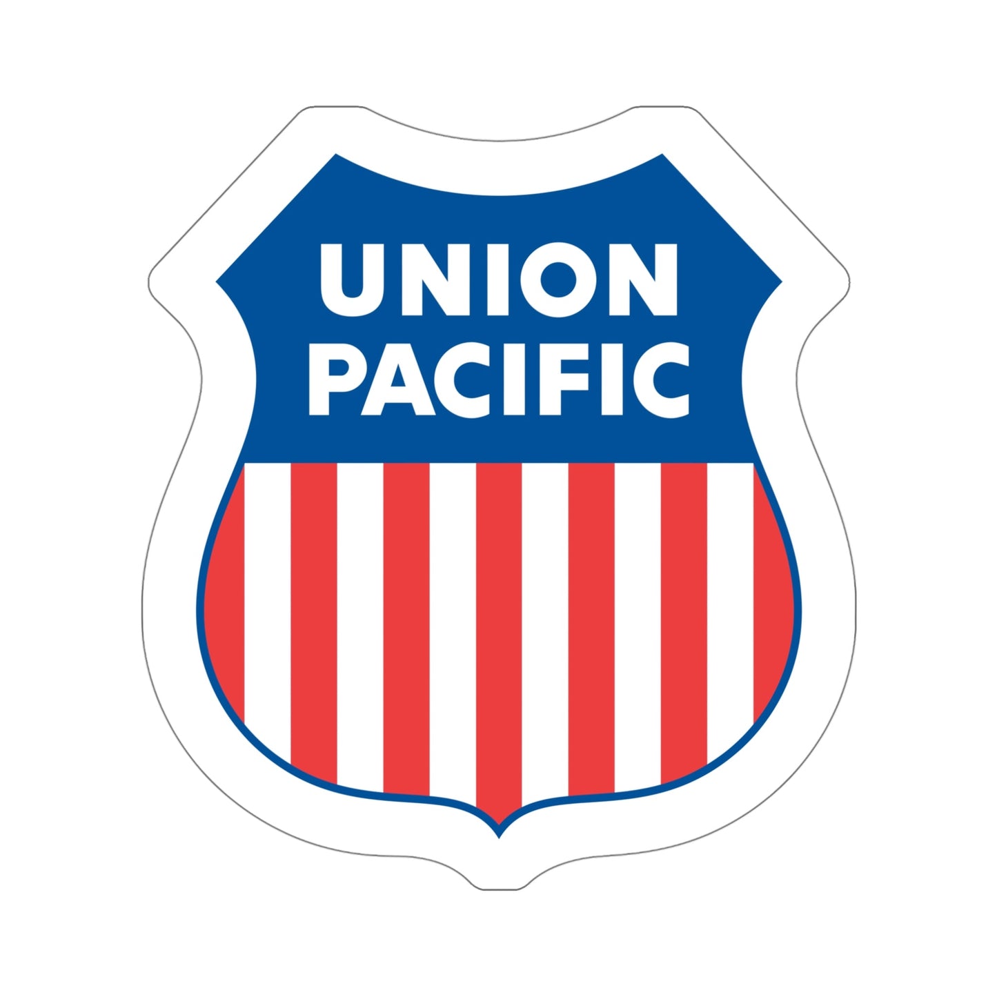 Union Pacific Railroad STICKER Vinyl Die-Cut Decal-5 Inch-The Sticker Space