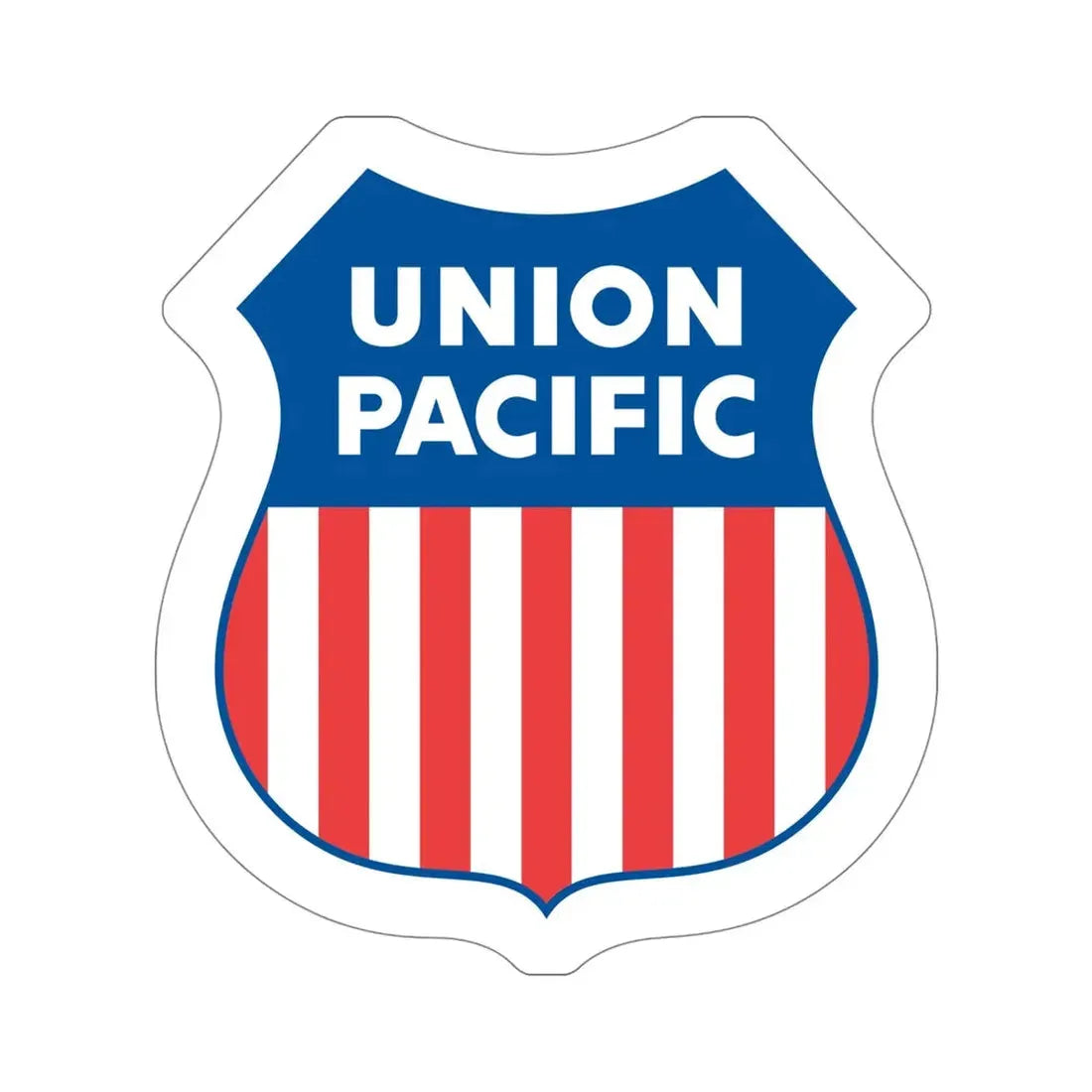 Union Pacific Railroad STICKER Vinyl Die-Cut Decal 5 Inch - The Sticker Space