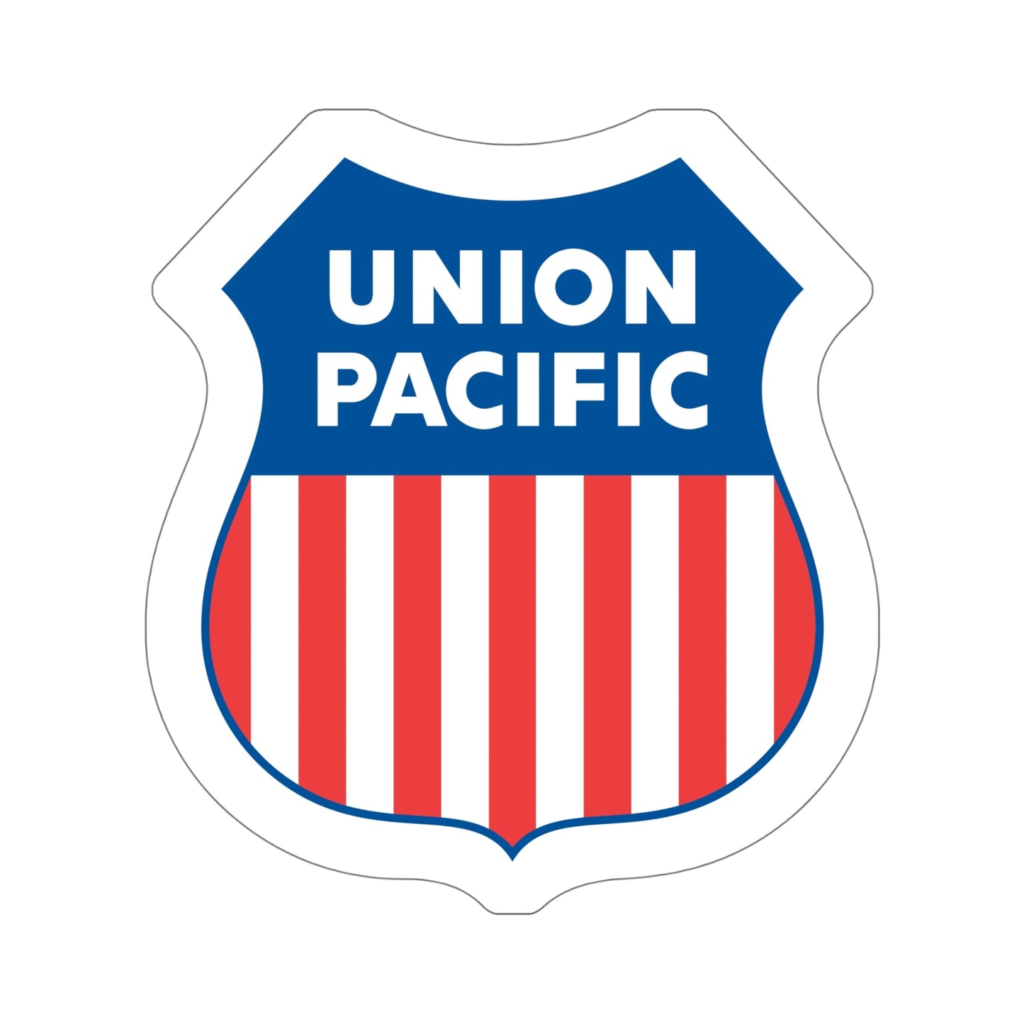 Union Pacific Railroad STICKER Vinyl Die-Cut Decal-6 Inch-The Sticker Space