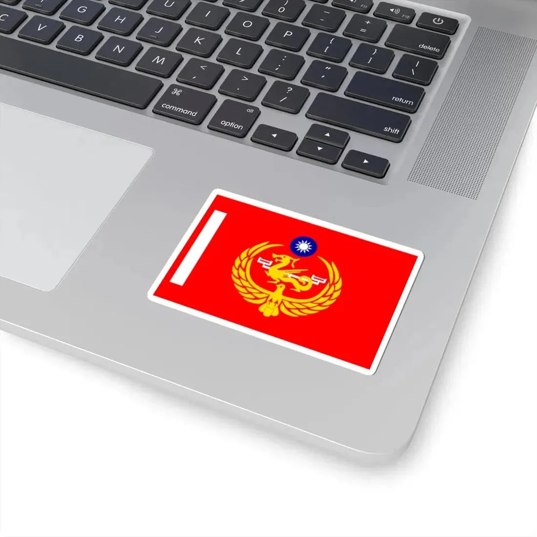Unit Flag of Coast Guard of ROC (China) STICKER Vinyl Kiss-Cut Decal - The Sticker Space