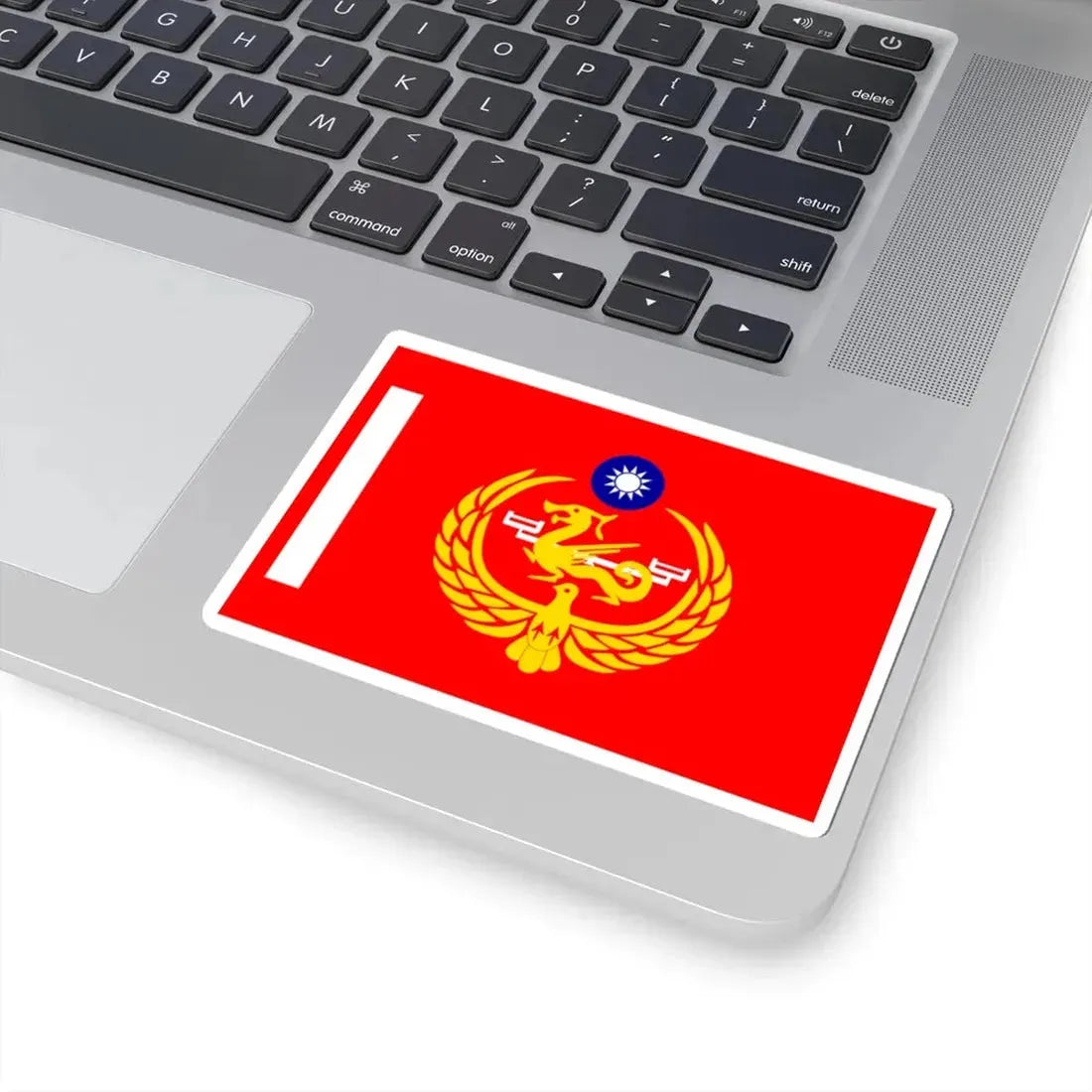 Unit Flag of Coast Guard of ROC (China) STICKER Vinyl Kiss-Cut Decal - The Sticker Space