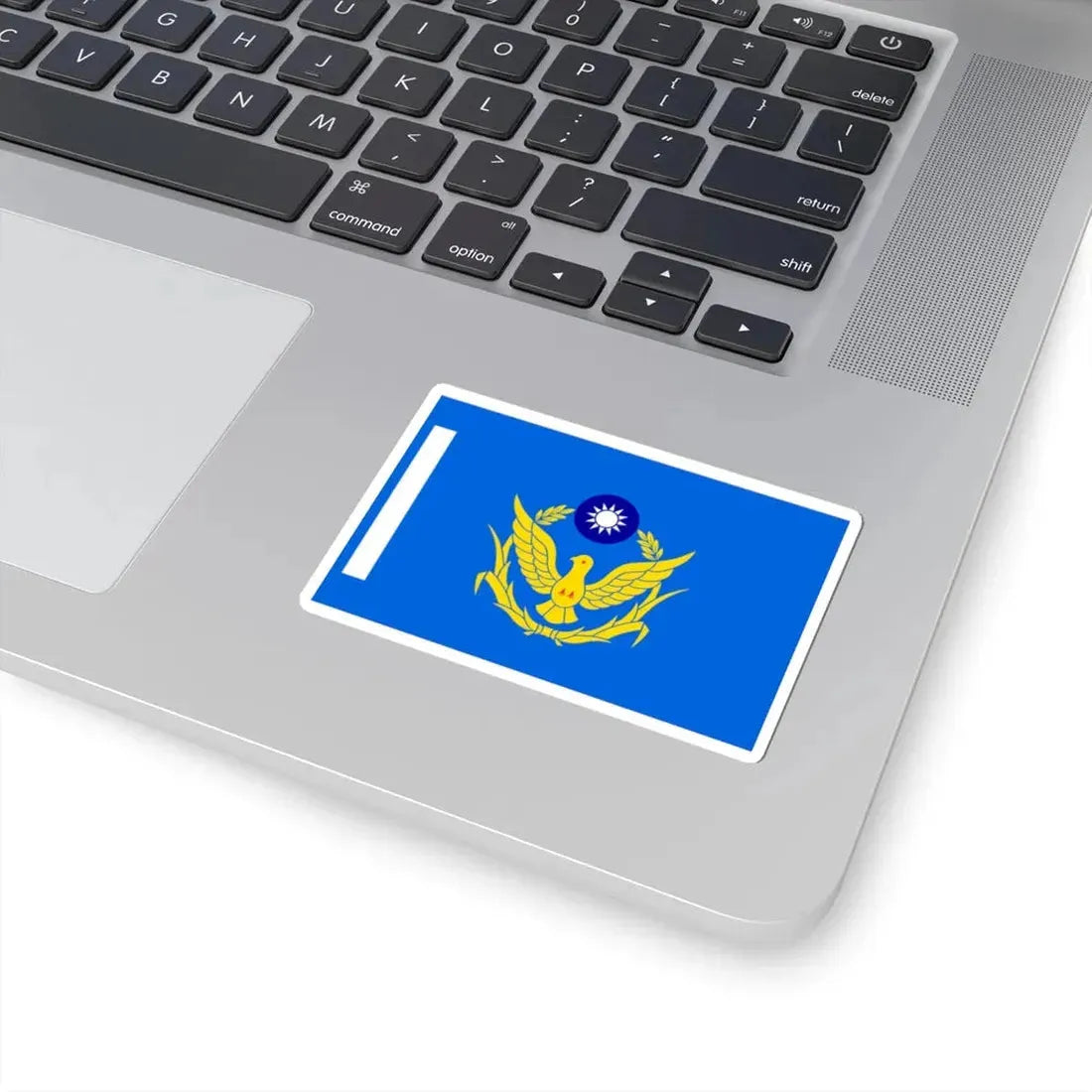 Unit Flag of Volunteer Police of ROC (China) STICKER Vinyl Kiss-Cut Decal - The Sticker Space