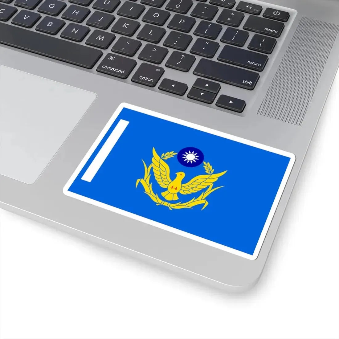 Unit Flag of Volunteer Police of ROC (China) STICKER Vinyl Kiss-Cut Decal - The Sticker Space