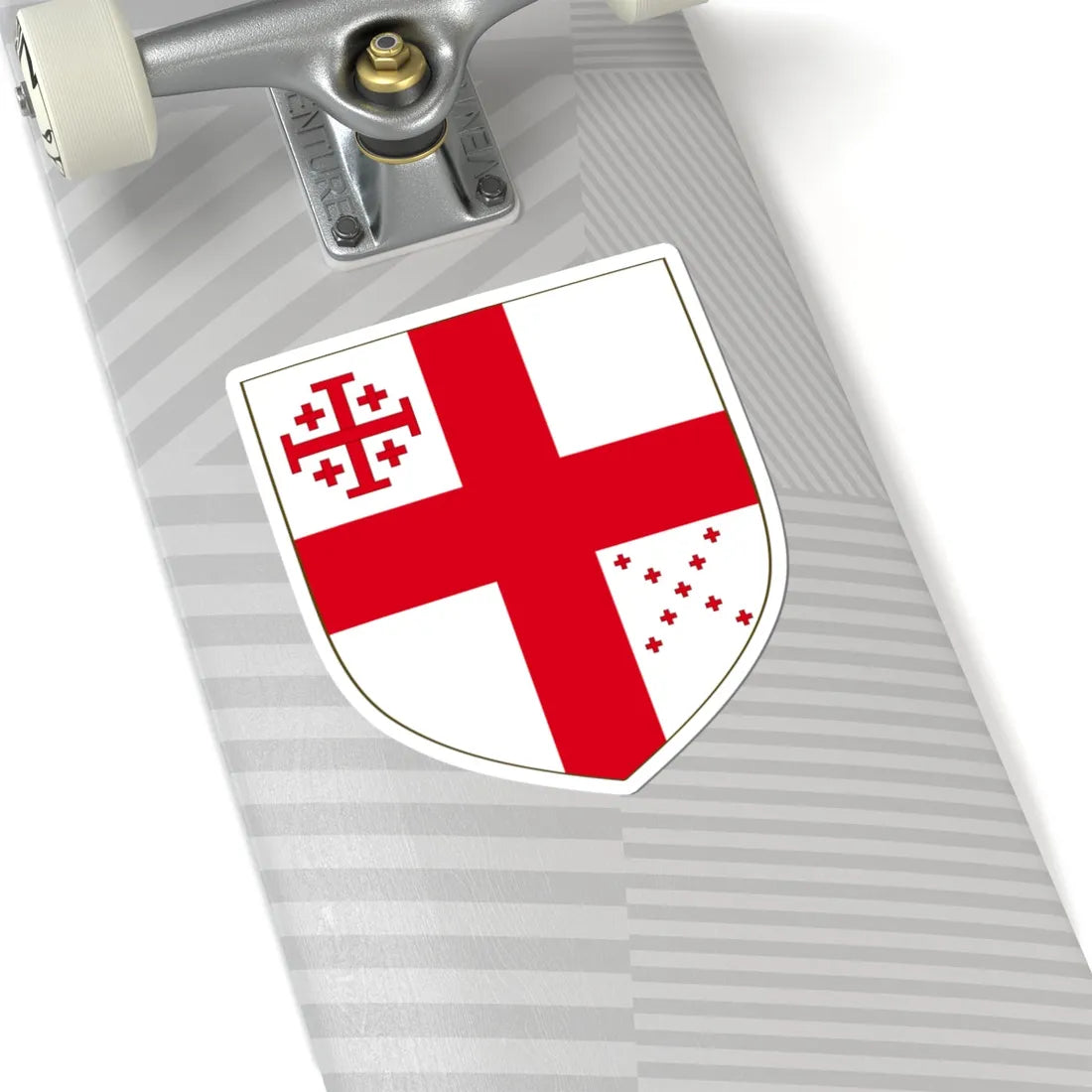 United Episcopal Church of North America (United States) (Coat of Arms) STICKER Vinyl Kiss-Cut Decal - The Sticker Space