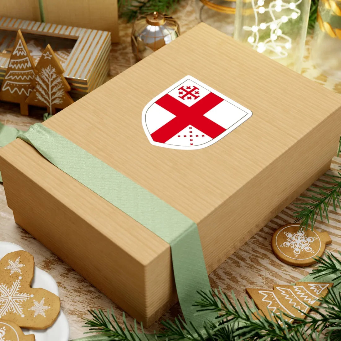 United Episcopal Church of North America (United States) (Coat of Arms) STICKER Vinyl Kiss-Cut Decal - The Sticker Space