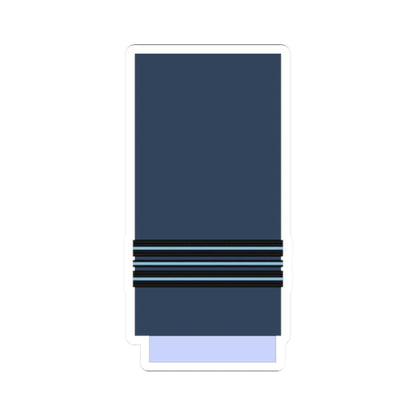 United Kingdom AirForce OF 3 Sleeve (India) (Military Rank) STICKER Vinyl Kiss-Cut Decal 2 Inch White - The Sticker Space