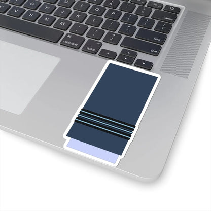 United Kingdom AirForce OF 3 Sleeve (India) (Military Rank) STICKER Vinyl Kiss-Cut Decal - The Sticker Space