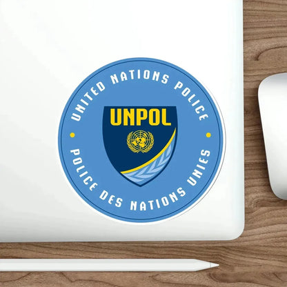 United Nations Police STICKER Vinyl Die-Cut Decal - The Sticker Space