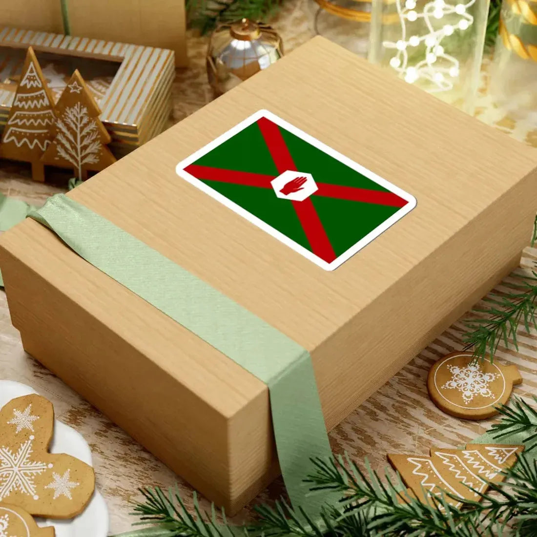 United northern ireland flag bland (Ireland) STICKER Vinyl Kiss-Cut Decal - The Sticker Space