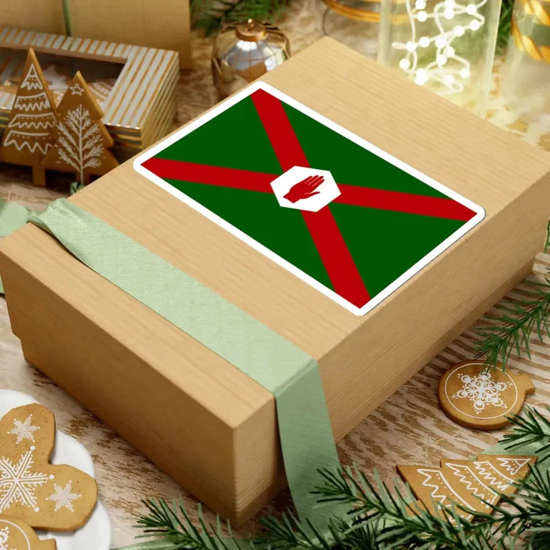 United northern ireland flag bland (Ireland) STICKER Vinyl Kiss-Cut Decal - The Sticker Space