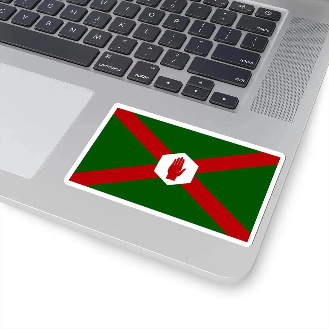 United northern ireland flag bland (Ireland) STICKER Vinyl Kiss-Cut Decal - The Sticker Space