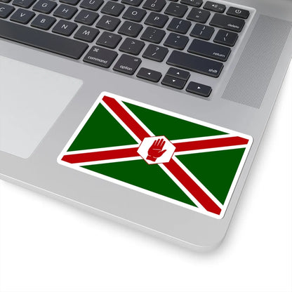 United northern ireland flag (Ireland) STICKER Vinyl Kiss-Cut Decal - The Sticker Space