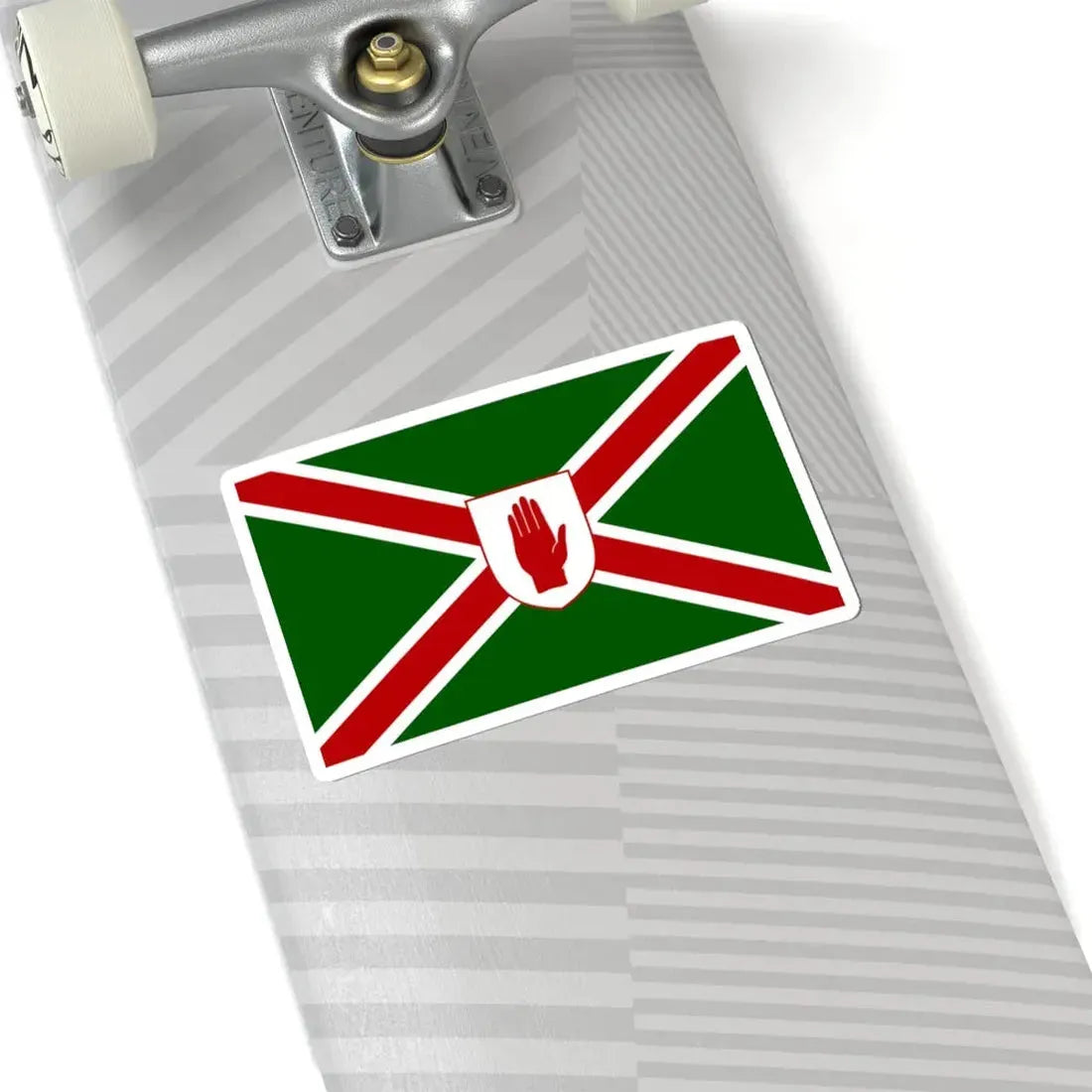 United northern ireland flag shield (Ireland) STICKER Vinyl Kiss-Cut Decal - The Sticker Space