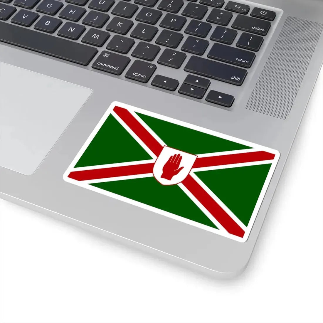 United northern ireland flag shield (Ireland) STICKER Vinyl Kiss-Cut Decal - The Sticker Space