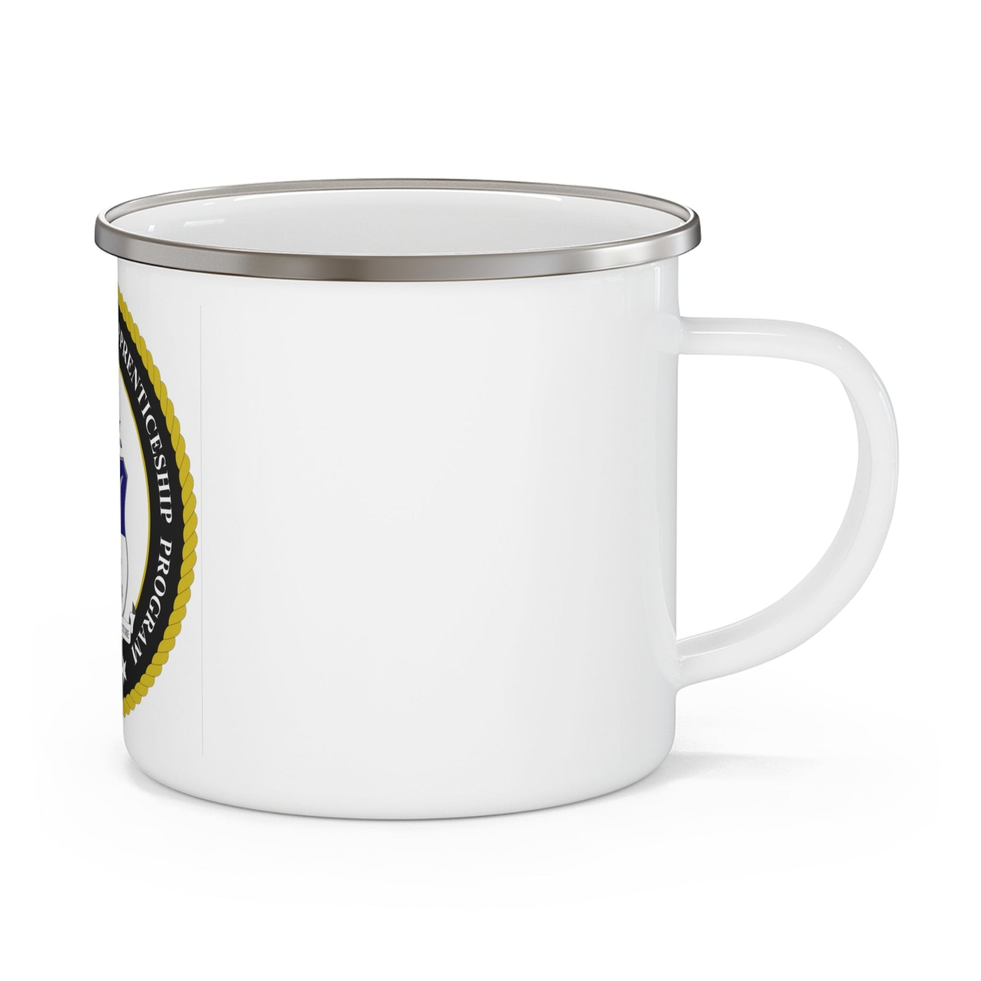 United Services Military Apprenticeship Program USMAP (U.S. Navy) Enamel Mug 12oz-12oz-The Sticker Space