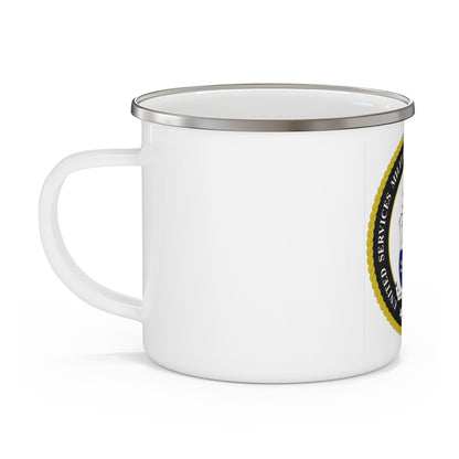 United Services Military Apprenticeship Program USMAP (U.S. Navy) Enamel Mug 12oz-12oz-The Sticker Space