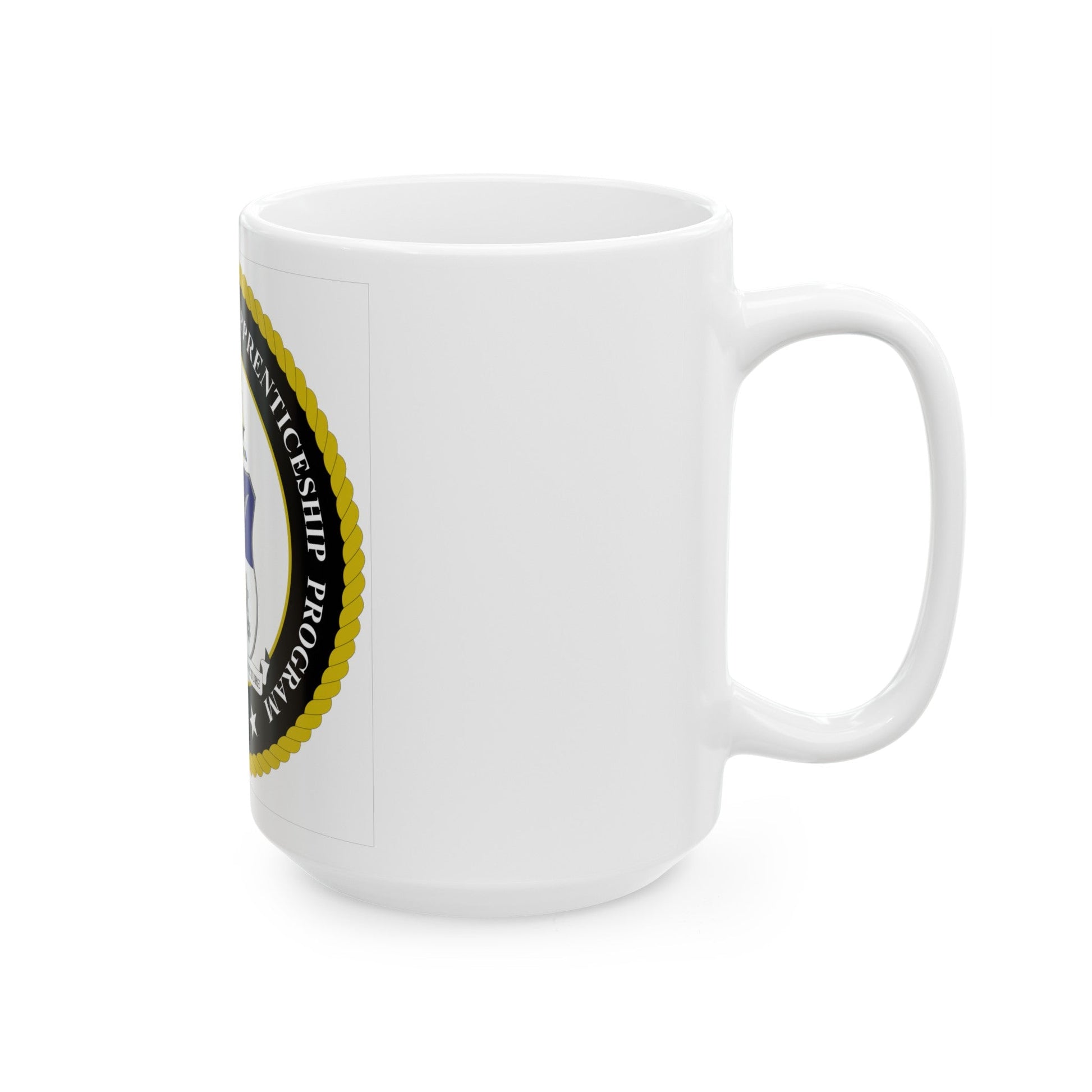 United Services Military Apprenticeship Program USMAP (U.S. Navy) White Coffee Mug-The Sticker Space