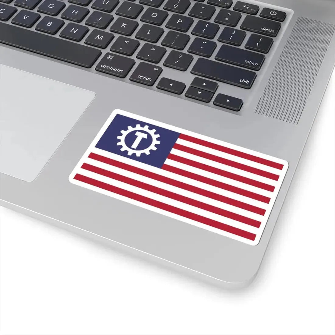 United Socialist States of America flag (United States) STICKER Vinyl Kiss-Cut Decal - The Sticker Space