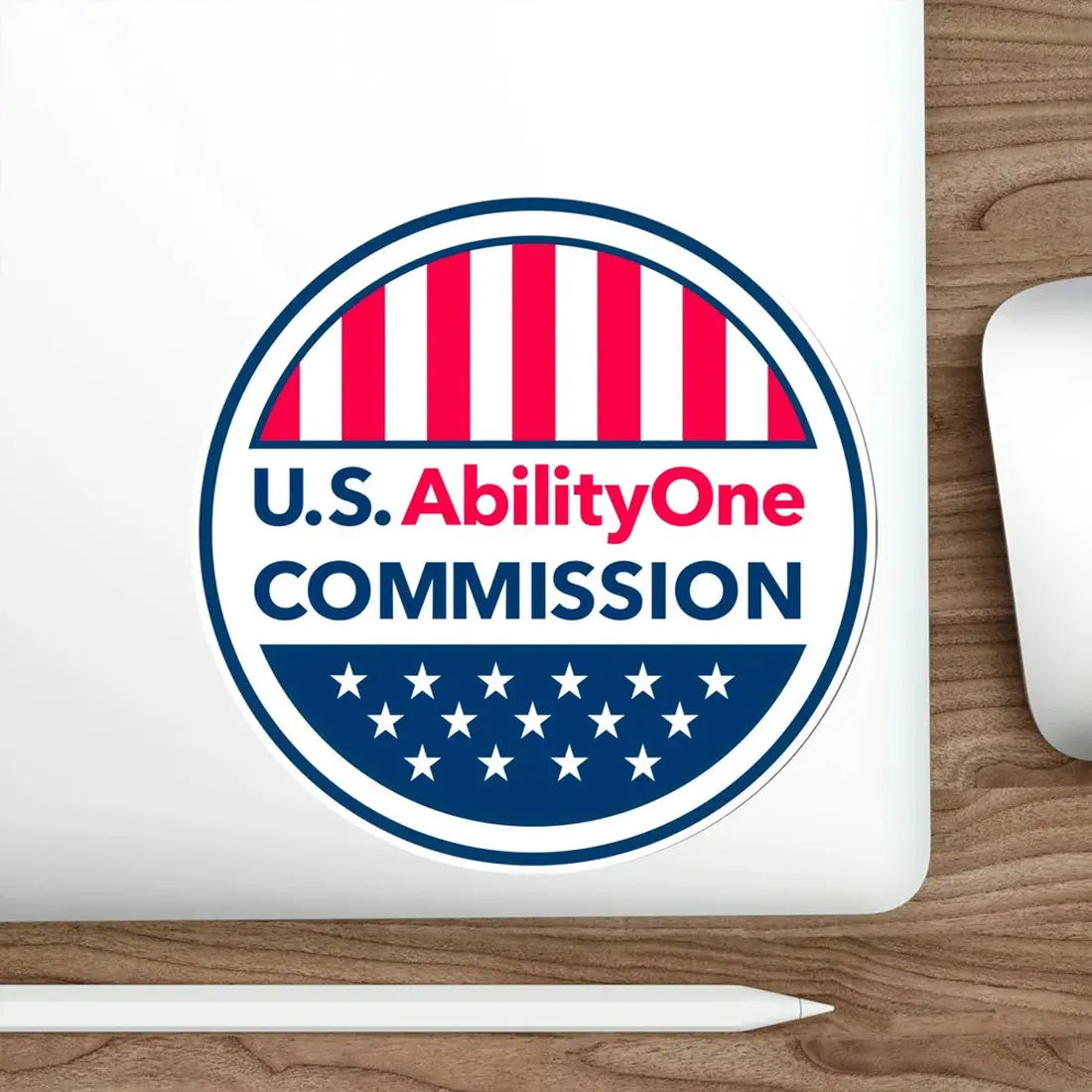 United States Ability One Commission STICKER Vinyl Die-Cut Decal - The Sticker Space