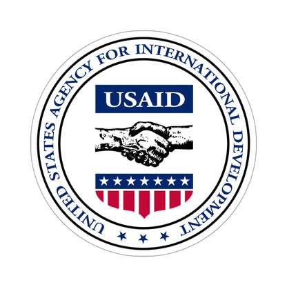 United States Agency for International Development STICKER Vinyl Die-Cut Decal-5 Inch-The Sticker Space