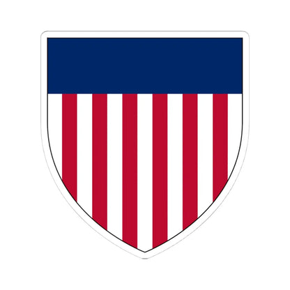 United States Arms (United States) (Coat of Arms) STICKER Vinyl Kiss-Cut Decal 4 Inch White - The Sticker Space