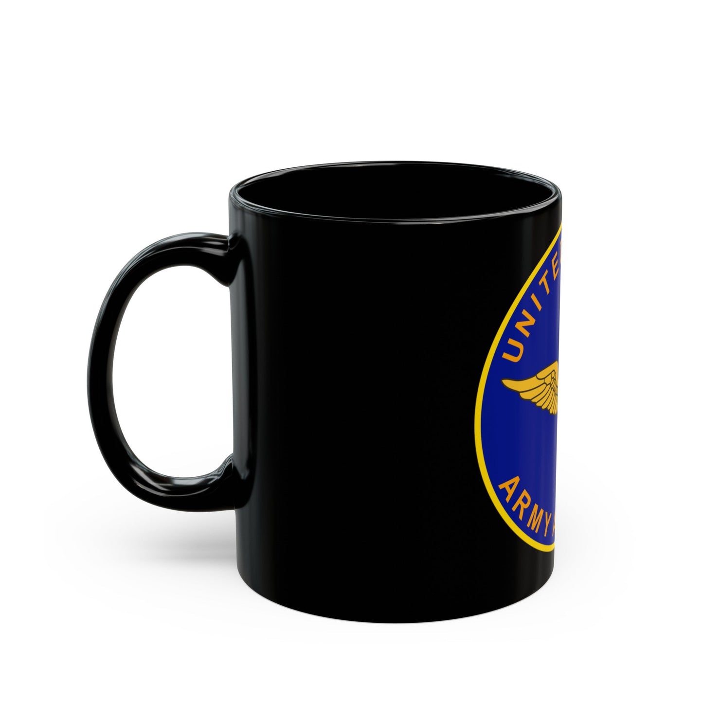 United States Aviation Branch (U.S. Army) Black Coffee Mug-The Sticker Space