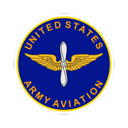 United States Aviation Branch (U.S. Army) STICKER Vinyl Kiss-Cut Decal 2 Inch White - The Sticker Space