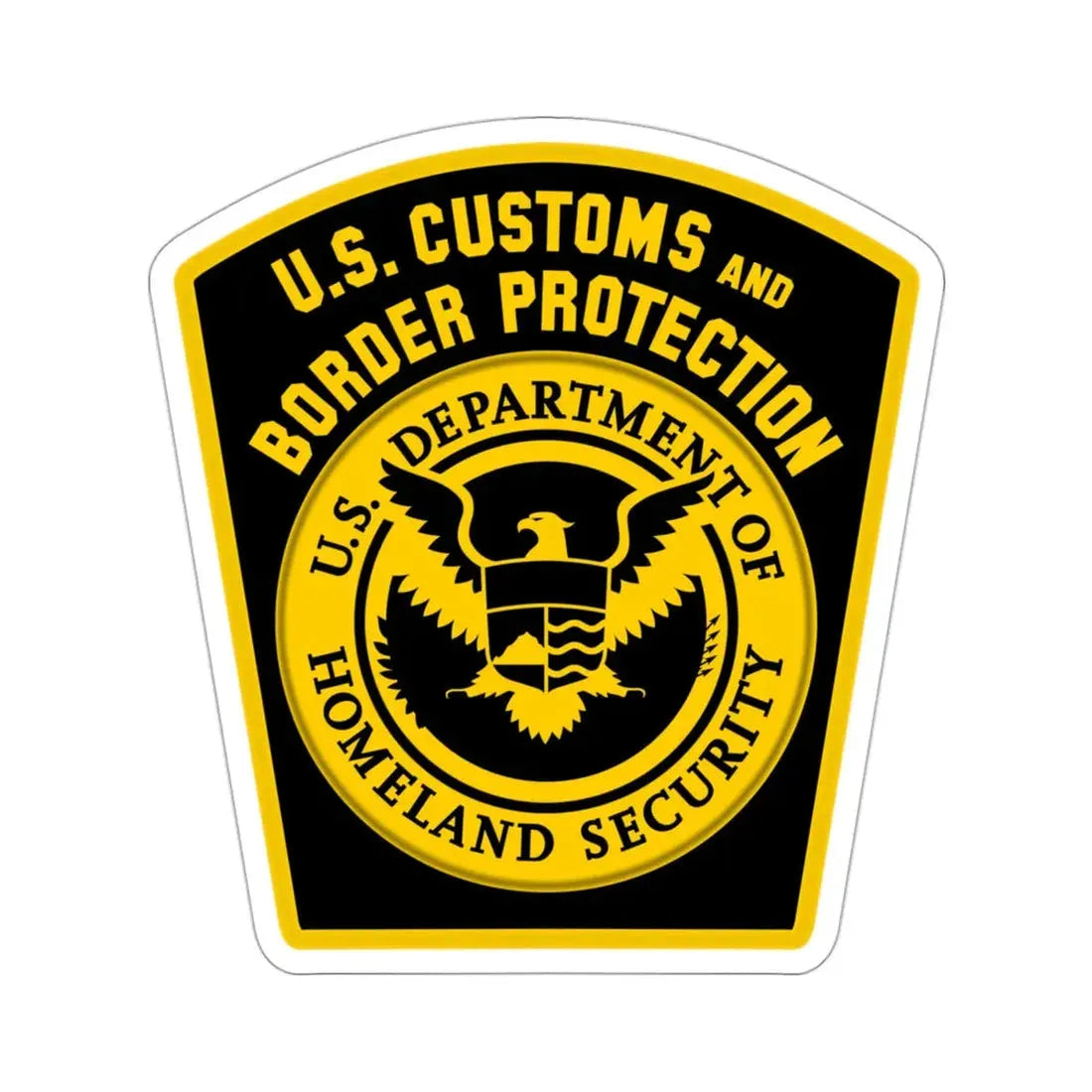 United States Border Patrol STICKER Vinyl Die-Cut Decal 3 Inch - The Sticker Space