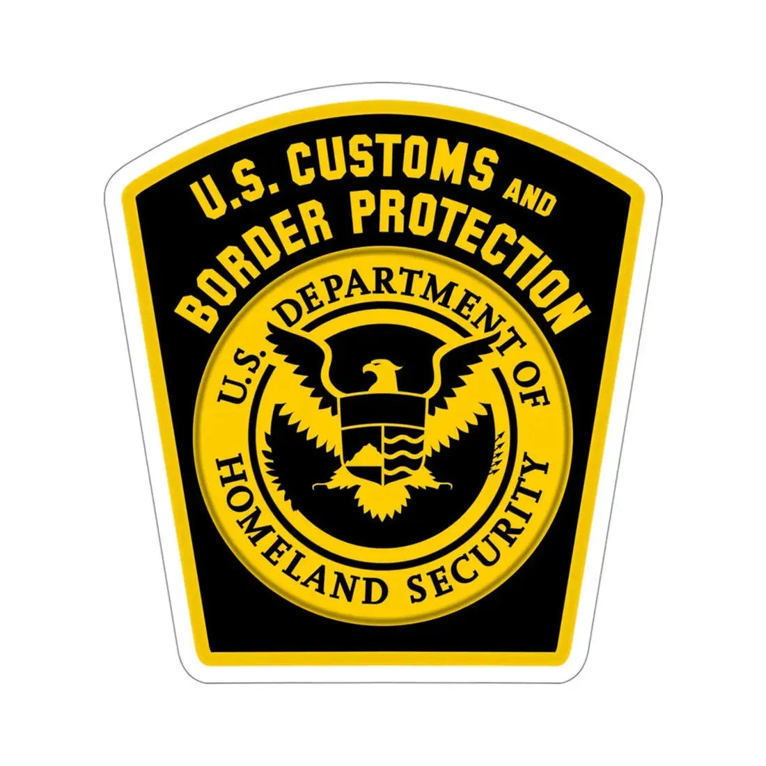United States Border Patrol STICKER Vinyl Die-Cut Decal 4 Inch - The Sticker Space